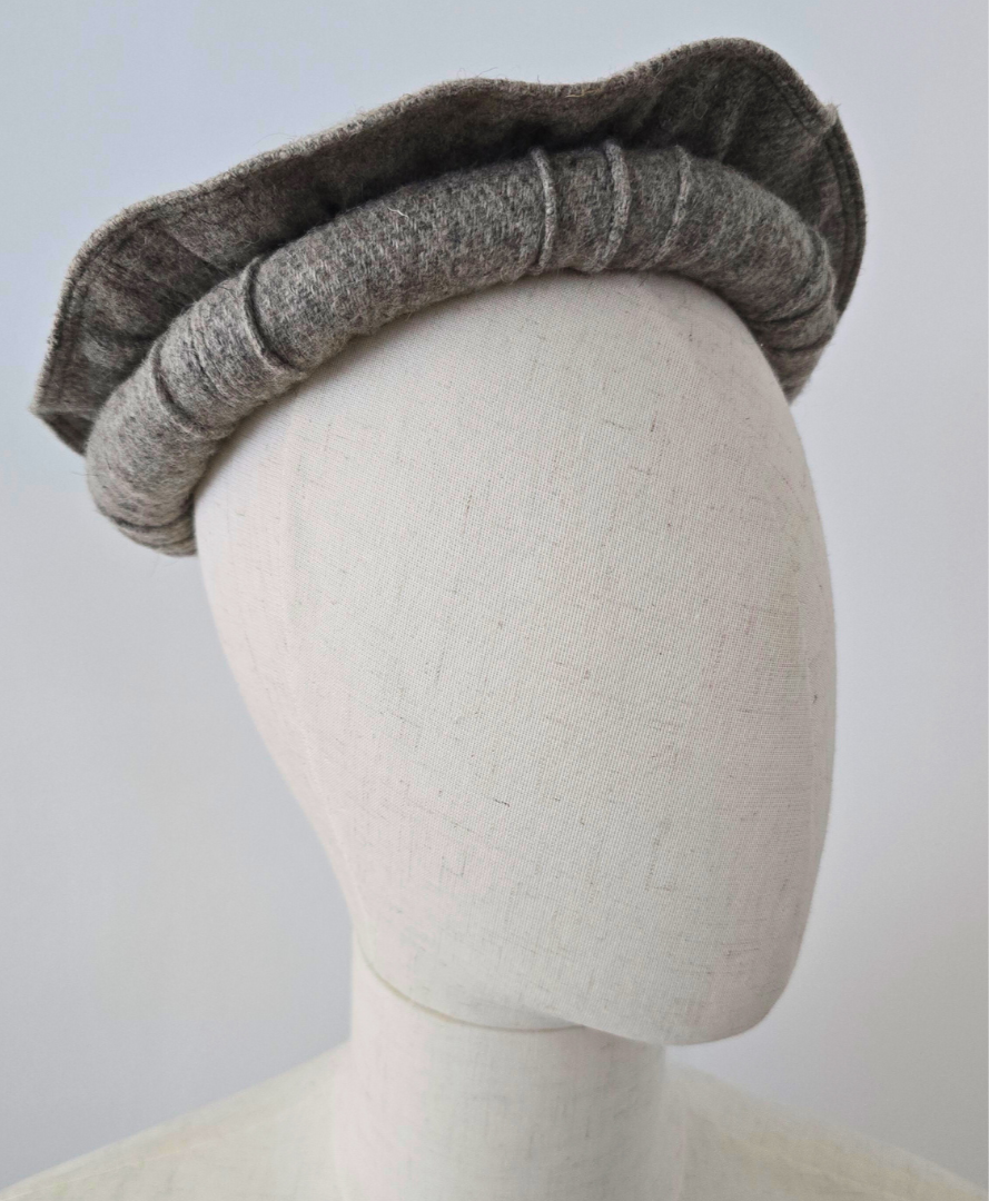 Grey | Pashtun Wool Pakol Hat