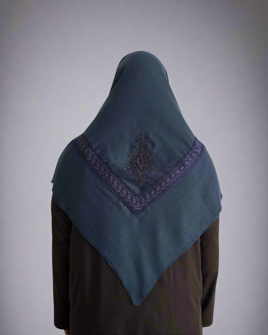 Aegean Blue | Admiral Blue Embroidery