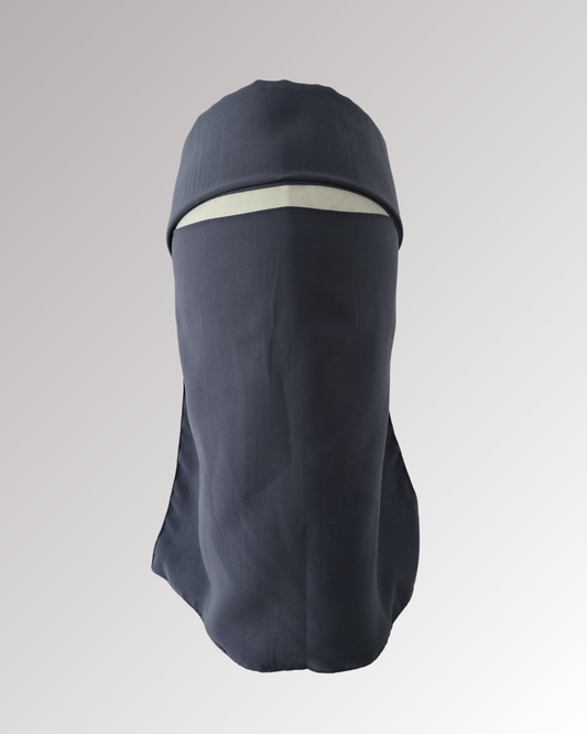 Slate Grey | Flap Niqab