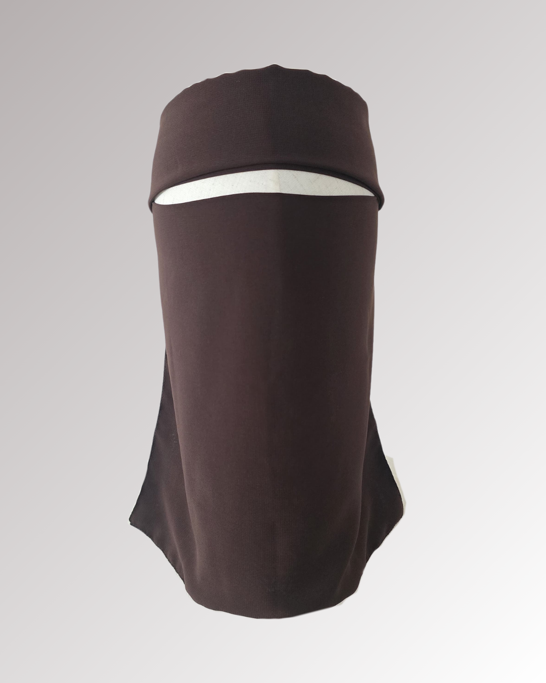 Chocolate Brown | Flap Niqab