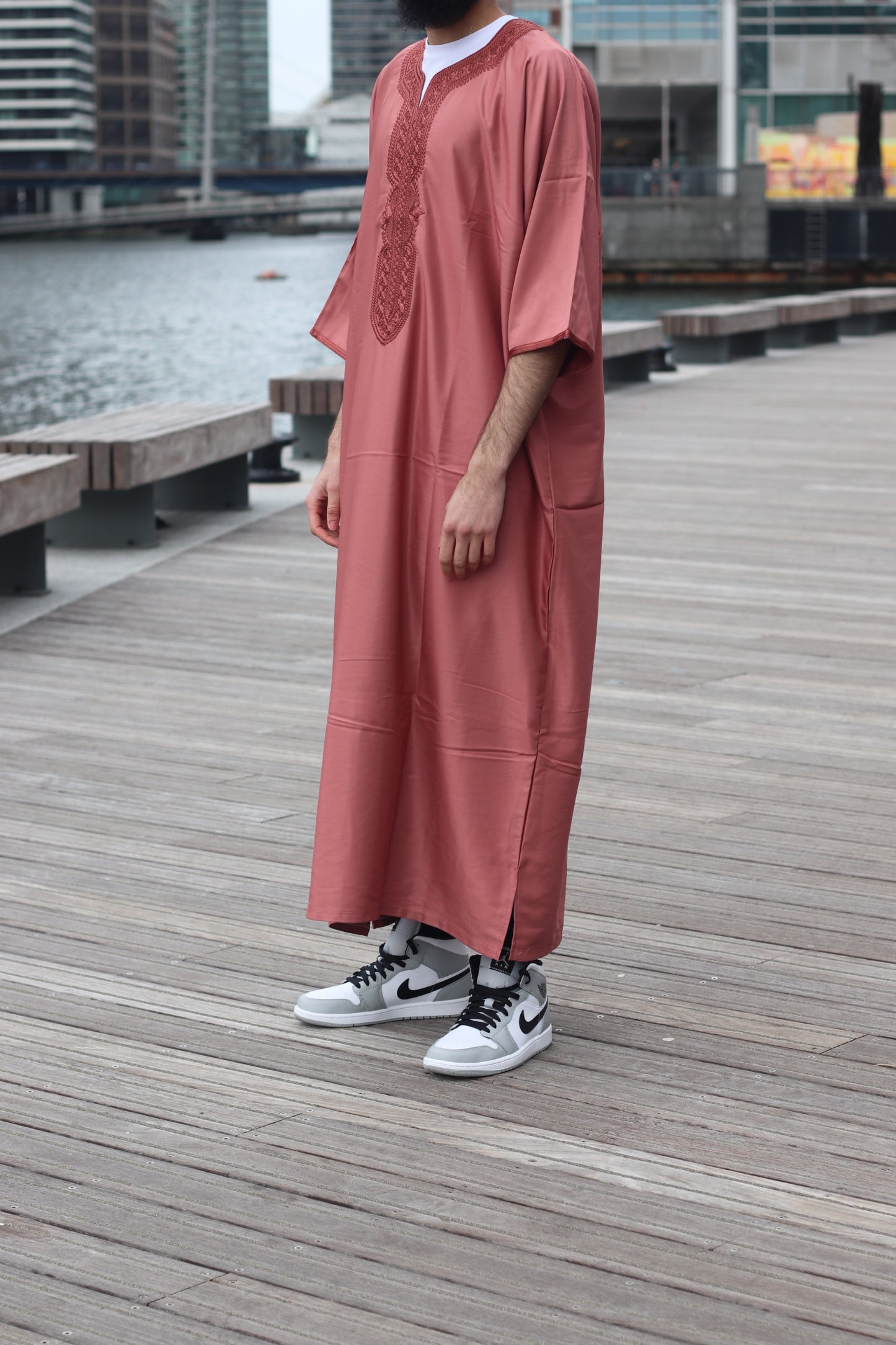 Marrakech Red | Moroccan Thobe Gandoura