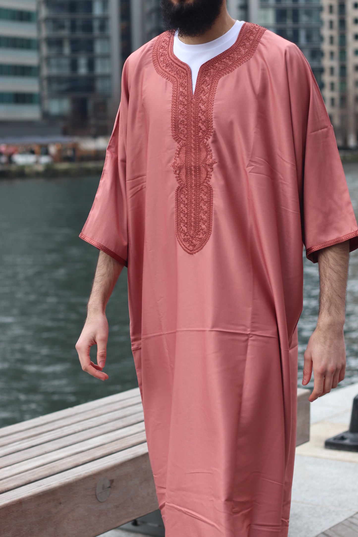 Marrakech Red | Moroccan Thobe Gandoura
