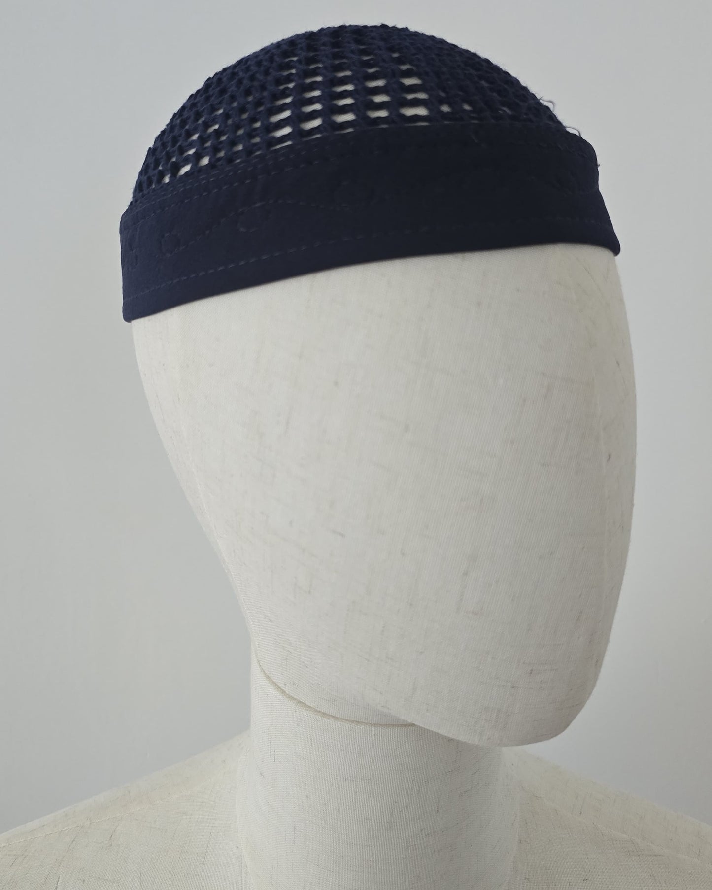 Blue | Banded Kufi