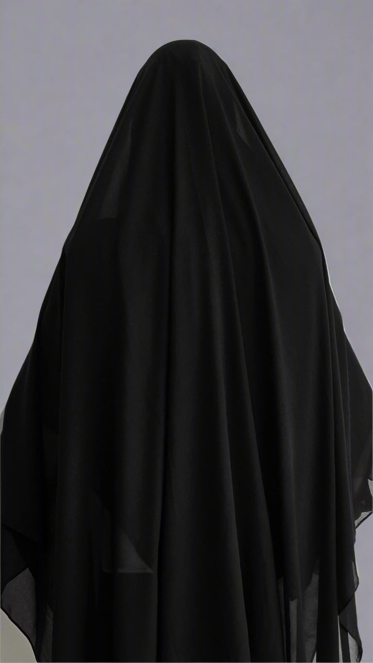 Black | Premium Niqab Set