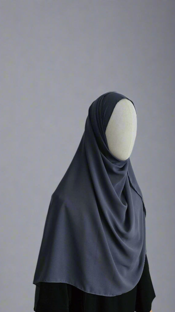 Grey | Premium Niqab Set