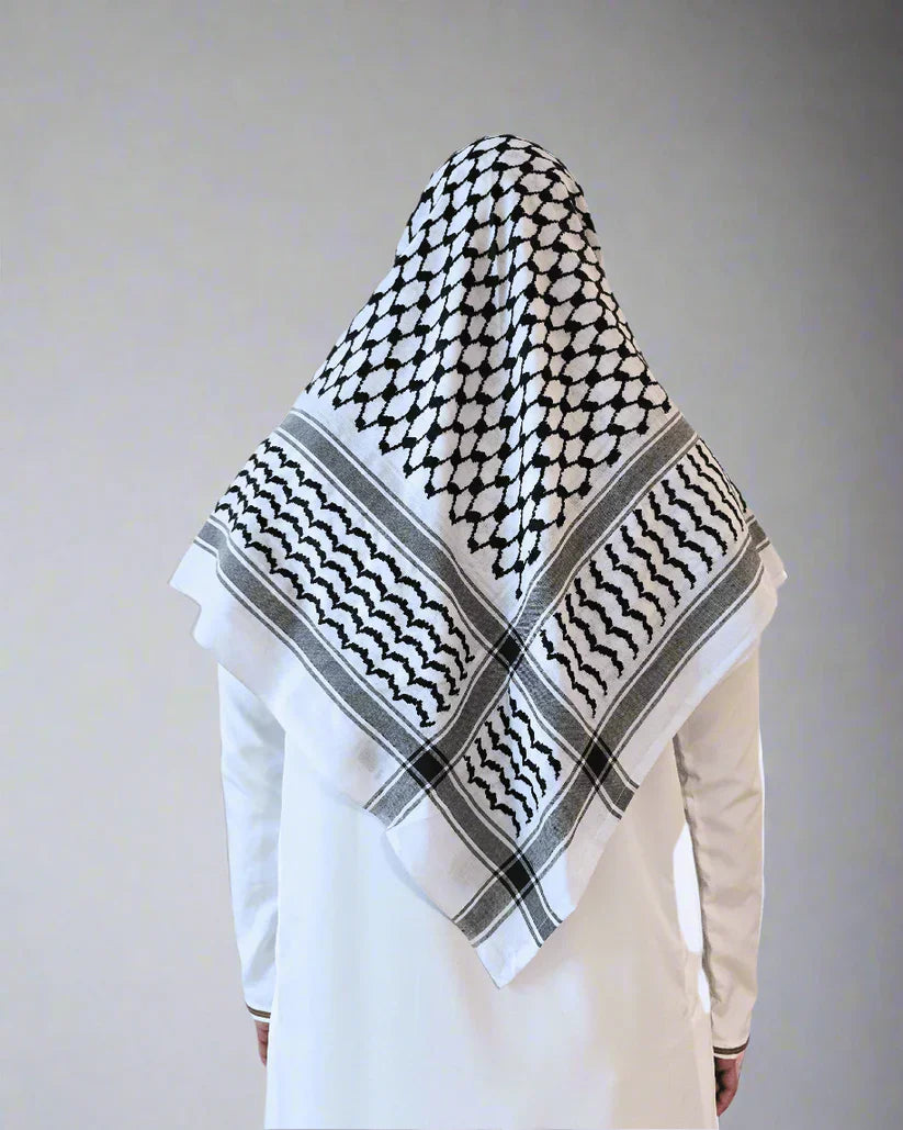 How to Wear the Ghutra Headdress Keffiyeh - Step-by-Step Guide