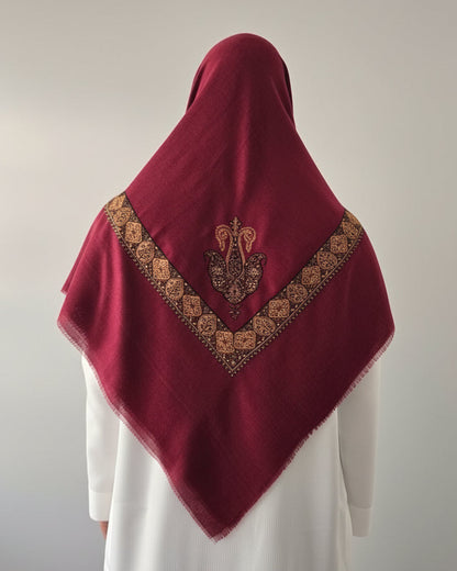 Burgundy | Yemeni Shemagh