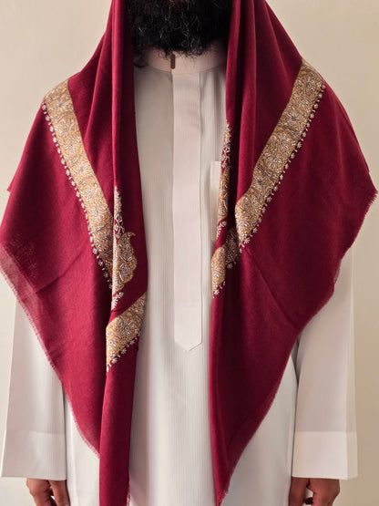 Burgundy | Yemeni Shemagh