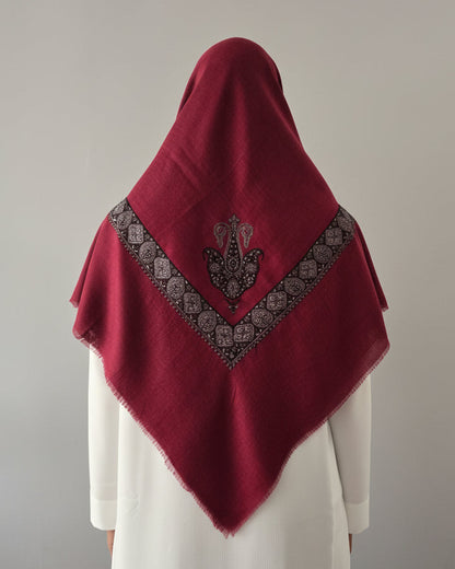 Burgundy | Yemeni Shemagh