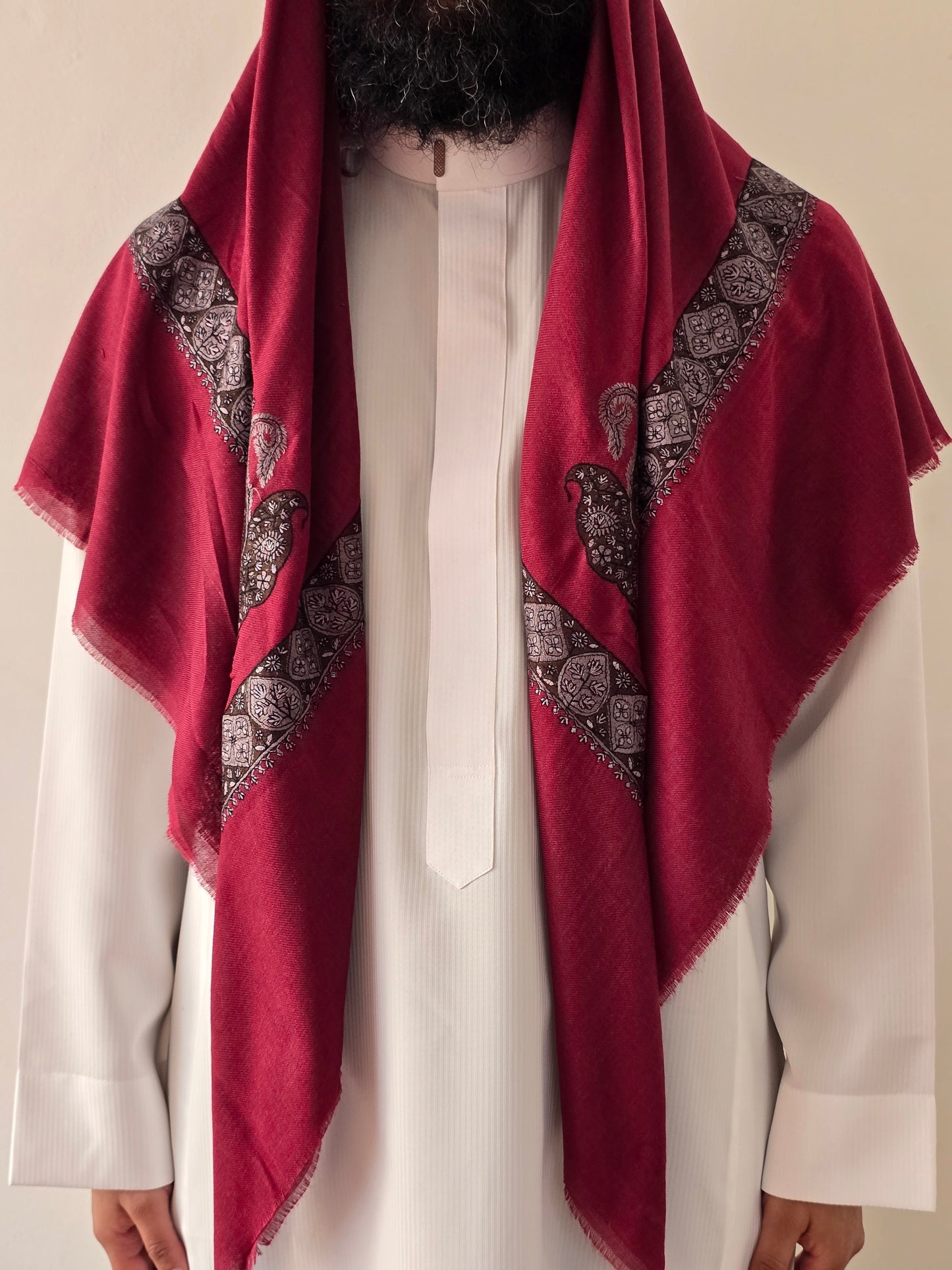 Burgundy | Yemeni Shemagh