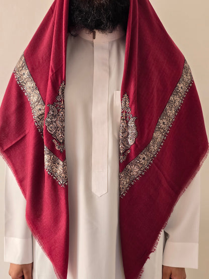 Burgundy | Yemeni Shemagh