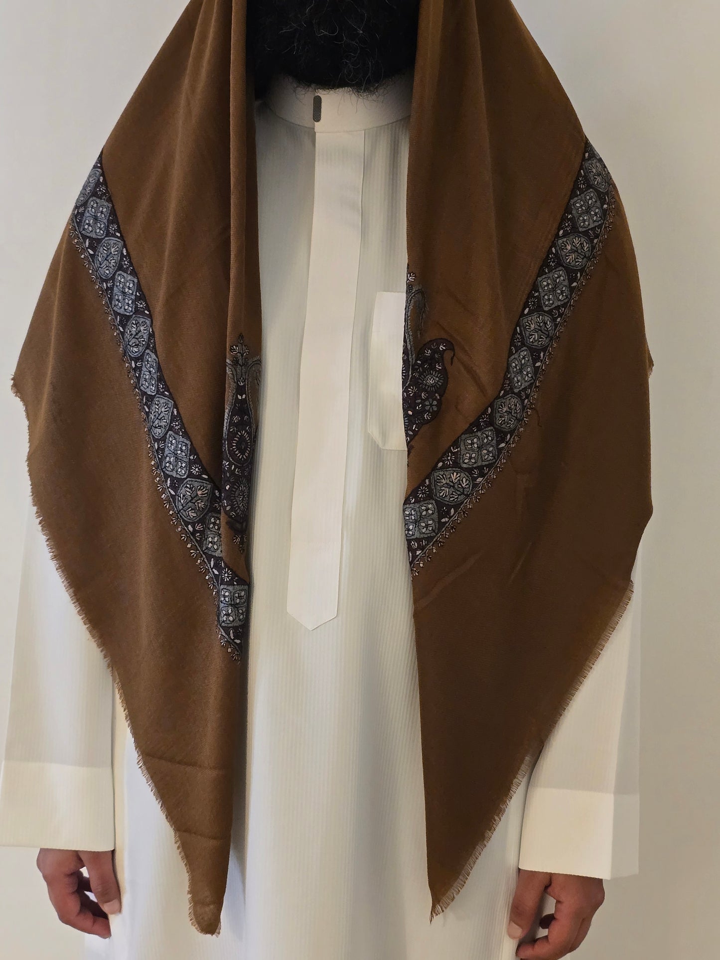 Cinnamon | Orange-Brown Yemeni Shemagh