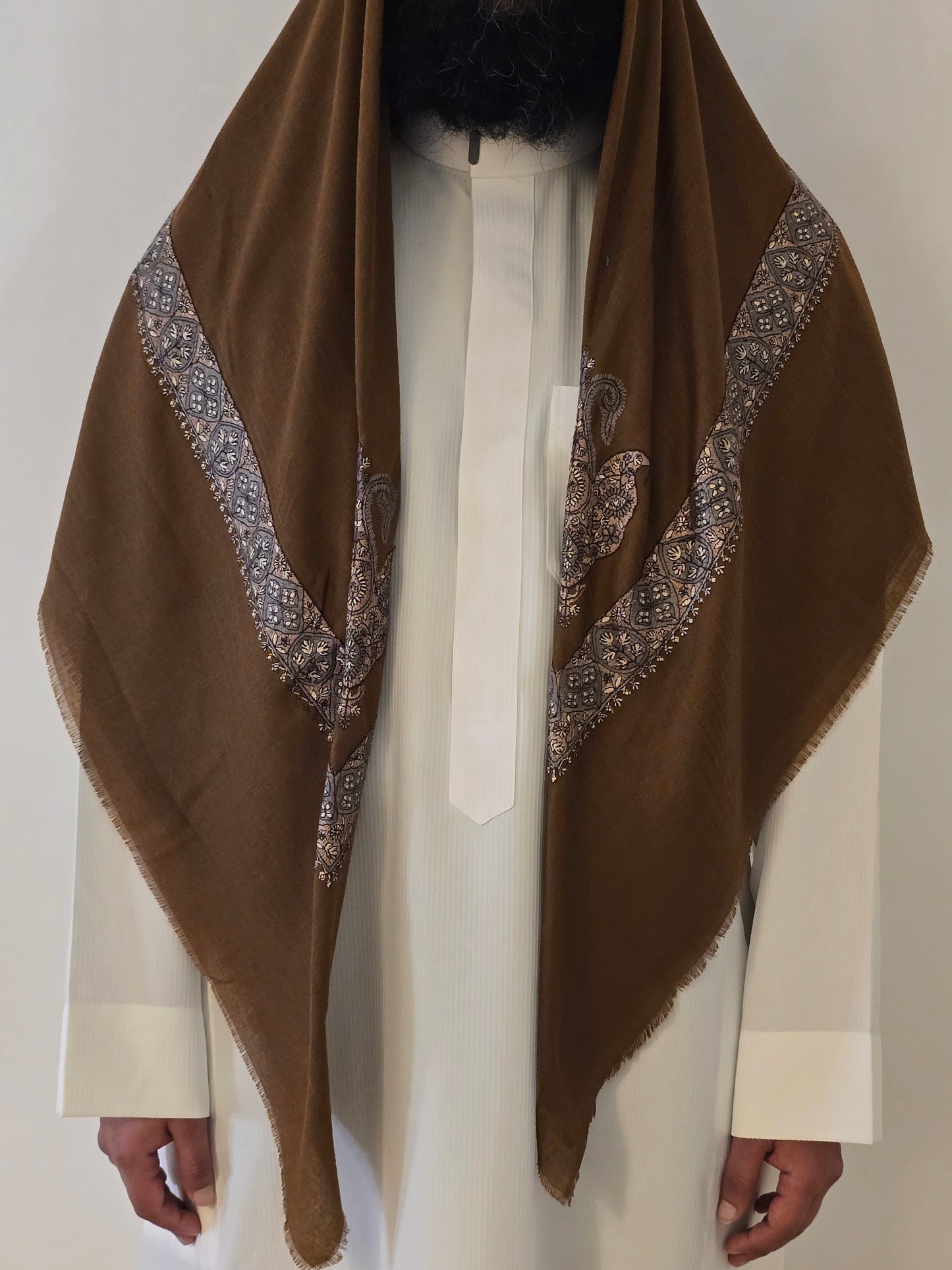 Cinnamon | Orange-Brown Yemeni Shemagh