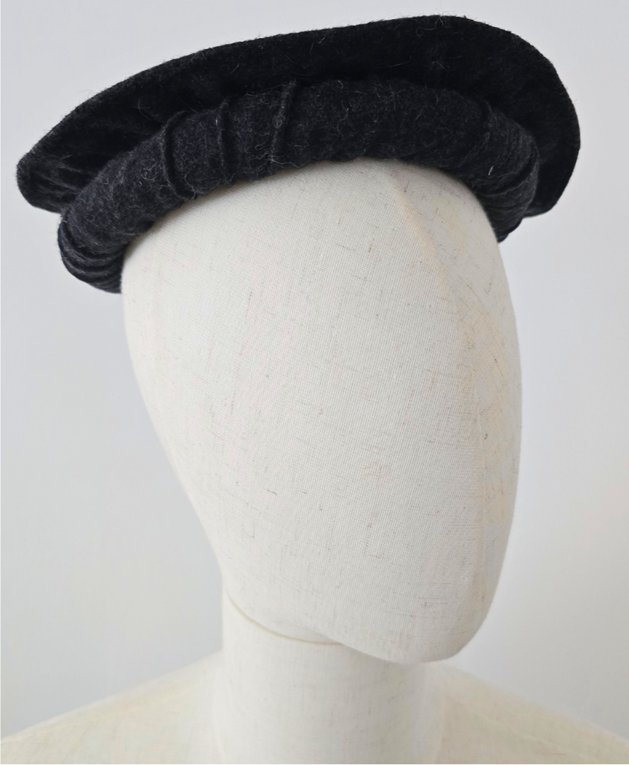 Charcoal | Pashtun Wool Pakol Hat