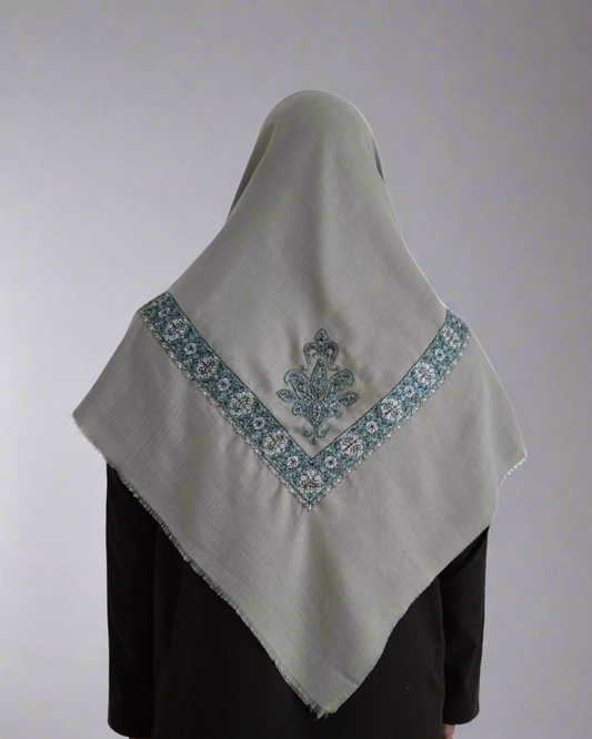 Pale Green | Turquoise Embroidery