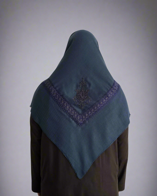Aegean Blue | Admiral Blue Embroidery