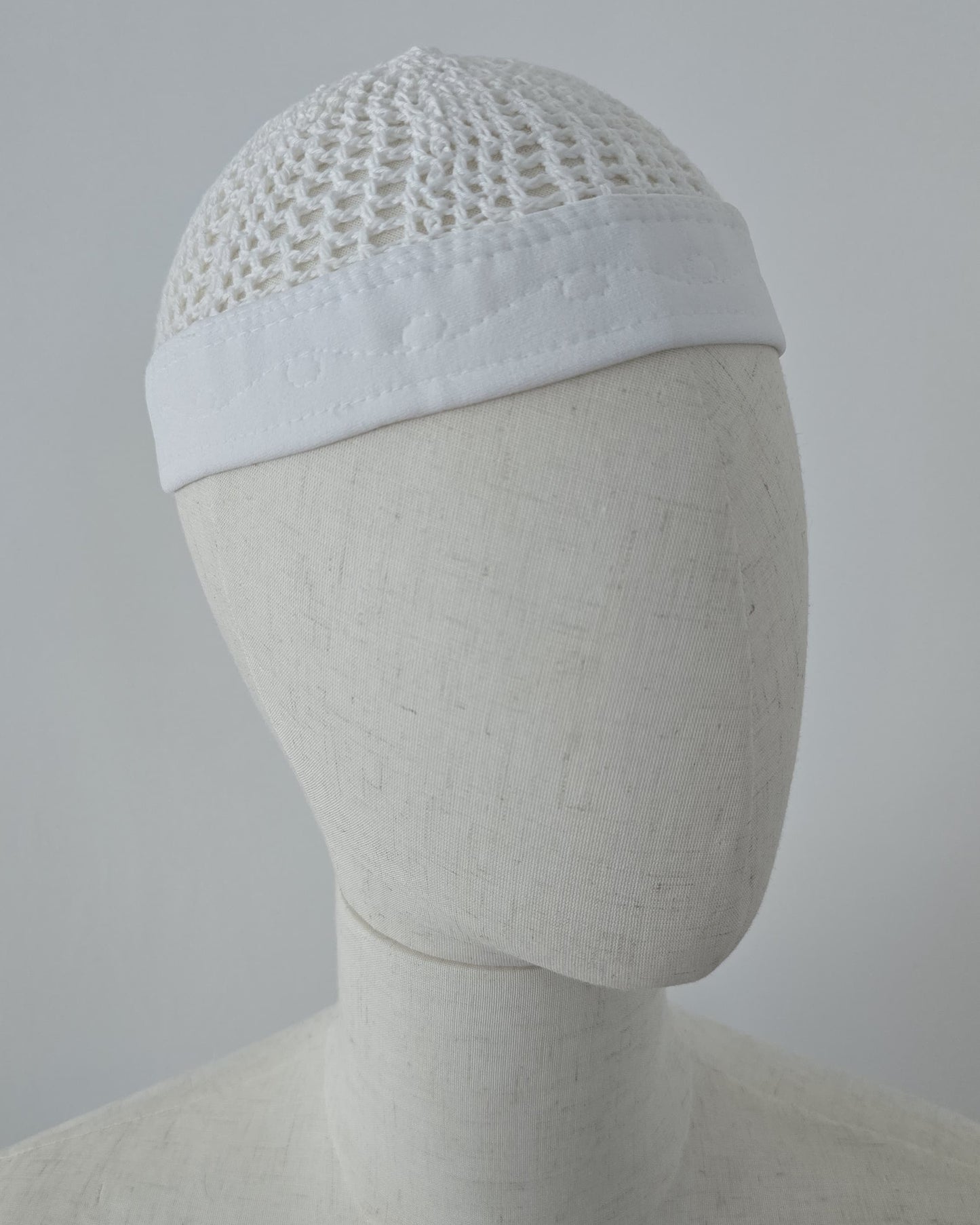 White | Banded Kufi
