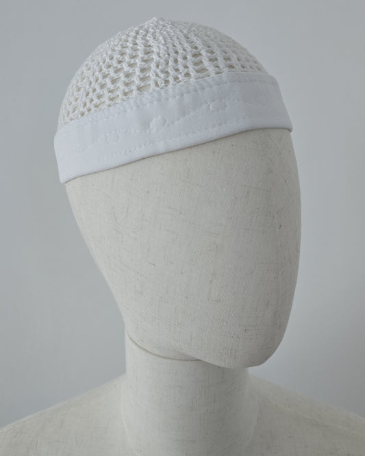 White | Banded Kufi